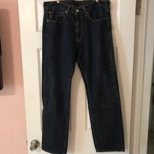 Levi’s men’s straight fit jeans 34 32